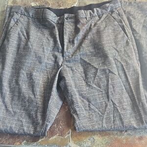 7 Diamonds Men's Gray Patterned Chinos
